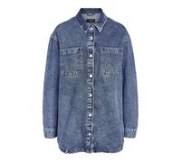 NOISY MAY Nmalva L/S DNM Shacket Az351Mb Cur Noos - Plus Size