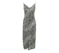 Noisy May NMAMIRA SINGLET CHIFFON DRESS NOOS Langes Kleid schwarz beige in L