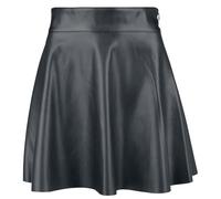 Noisy May Andy Flared High Waist Short Skirt Schwarz L Frau (Herstellerartikelnummer: 27028748-Black-L)