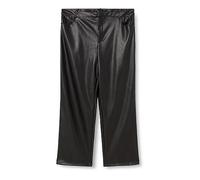 NOISY MAY NMANDY Yolanda PU HW Wide Pants Curve S*