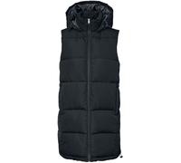 Noisy May NMAurora Hood Vest Weste schwarz in M