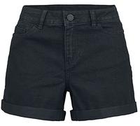NOISY MAY NMBe Lucy Fold Shorts Frauen Short schwarz S