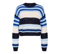 NOISY MAY NMCHARLIE L/S O-Neck Stripe Knit NOOS