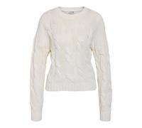 NOISY MAY NMDARA L/S HIGH Neck Knit FWD NOOS Frauen Strickpullover grau