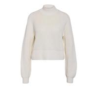 Noisy May Turtleneck-Pullov aus Baumwoll-Mix Modell 'DARA' in Offwhite, Größe XL