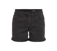 Noisy May - Debby Slim Black - Shorts - Schwarz - S - 75% Baumwolle, 18% Polyester, 5% Viskose, 2% Elastan,Denim Schwarz S
