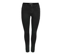 Skinny-fit-Jeans NOISY MAY "NMJEN NW SKINNY SHAPER JEAN JT176BL NOOS" Gr. 25, Länge 30, schwarz (black) Damen Jeans Röhrenjeans (86497925-25) black