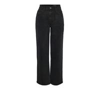 Noisy May Josie Baggy Fit Az385bl Hochtaillierte Jeans 27 Black Denim