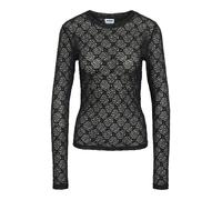 Noisy May NMJUDITH L/S LACE TOP NOOS Langarmshirt schwarz in XL