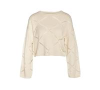 NOISY MAY NMJUNE L/S O-Neck Crop Knit NOOS