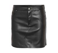 Noisy May NMKATE NW PU SKIRT NOOS Kurzer Rock schwarz in XS