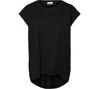 Noisy may NMMathilde Loose Long Top Frauen T-Shirt schwarz Basics, Casual Wear, Streetwear