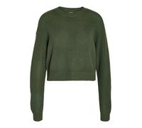 Noisy may Damen Nmmaysa L/S O-neck Knit Noos, Kombu Green, M