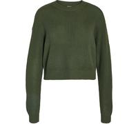 Noisy may Damen Nmmaysa L/S O-neck Knit Noos, Kombu Green, S