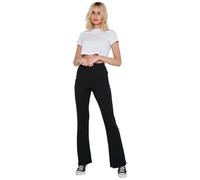 Noisy May Pasa High Waist Flared Bg Hosen S Black (Herstellerartikelnummer: 27015320-Black-S)