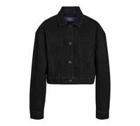 NOISY MAY NMRONJA L/S CROP DNM JACKET VI514BL NOOS Frauen Jeansjacke schwarz XL