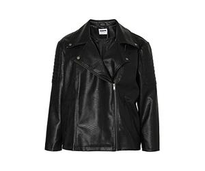 NOISY MAY NMRUBINA/Rebel L/S PU Jacket Curve NOOS