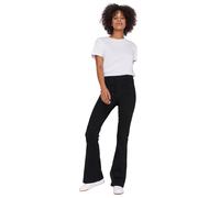 Noisy May Damen-Jeans Sallie High Waist Flare schwarz W29 L32