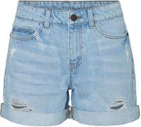 Noisy May Smiley Normal Waist Dest Vi062lb Jeans-shorts XS Light Blue Denim (Herstellerartikelnummer: 27010866-LightBlueDenim-XS)