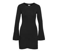 Noisy May NMTIFFANY L/S KNIT DRESS FWD NOOS Kurzes Kleid schwarz in XS