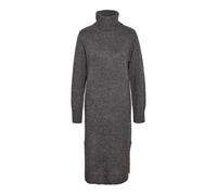 Noisy may NMViola L/S Rollneck Knitt Dress FWD NOOS Frauen Mittellanges Kleid grau S