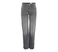 Noisy may NMYOLANDA NW Wide Jeans AZ371DG FWD NOOS Frauen Jeans dunkelgrau W31L32