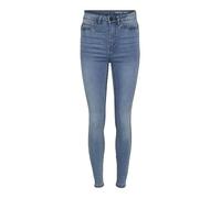 Noisy May NOS DE Damen Nmcallie Hw Vi059lb Noos Skinny Jeans, Blau(blaulight Blue Denim), 29W / 30L EU