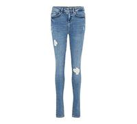 Noisy May NOS DE Damen NMVICKY NW BA052MB NOOS Skinny Jeans, Blau (Medium Blue Denim Medium Blue Denim), 30W / 34L