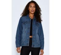 Noisy May - Ole Medium Blue Denim - Jeansjacke - Blau - XS - 62% Baumwolle, 20% Polyester, 18% Viskose,Denim Blau XS
