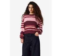Noisy may Pullover "Charlie" in Bordeaux - Größe L | Damen Pullover Cardigans