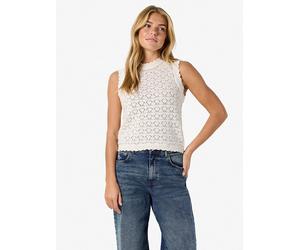 Noisy may Pullunder "Laika" in Creme - Größe L | Damen Pullover Cardigans