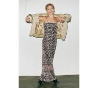 Noisy May - Rosa Mesh Ankle - Kleid - Braun - XS - 95% Polyester, 5% Elastan Braun XS