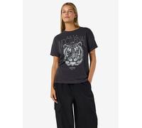Noisy may Shirt "Brandy" in Anthrazit - Größe XS | Damen Tops