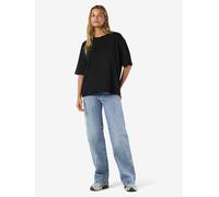 Kurzarmshirt NOISY MAY "NMKIM S/S T-SHIRT JRS NOOS", Damen, Gr. XS, schwarz, Jersey, Obermaterial: 100% Baumwolle, unifarben, regular fit normal, Rundhals, Shirts Kurzarmshirt, Baumwolle, regular fit