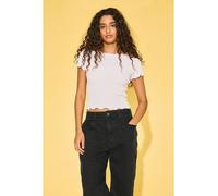 Noisy may Shirt "Lora" in Weiß - Größe L | Damen Tops