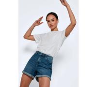 Noisy May - Smiley Medium Blue Denim - Shorts - Blau - S - 100% Baumwolle Blau S