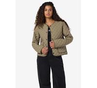 Noisy may Steppjacke "Happer" in Khaki - Größe M | Damenjacken