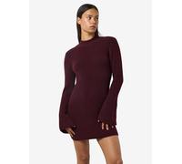 Noisy may Strickkleid in Bordeaux - Größe XL | Damen Kleider