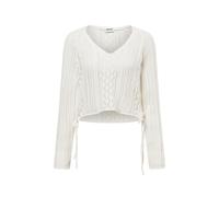 Noisy May Strickpullover Damen ecru, L