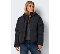 Steppjacke NOISY MAY "NMTENNA L/S SHORT JACKET NOOS", Damen, Gr. XS, schwarz, Web, Steppware, Obermaterial: 100% Polyester, unifarben, modisch, Langarm, Jacken (17535932-XS) schwarz