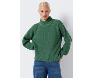 Noisy May - Timmy Highneck Foliage Green - Pullover - Grün - M - 100% Polyacryl Grün M