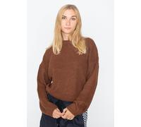 Noisy May - Timmy O Neck Cappuccino - Pullover - Braun - XS - 100% Polyacryl Braun XS