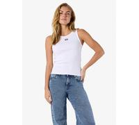 Noisy may Top "Maya" in Weiß - Größe L | Damen Tops