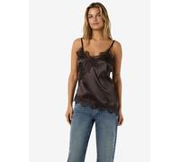 Noisy may Top "Sofie" in Dunkelbraun - Größe XS | Damen Tops