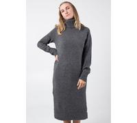 Noisy may NMViola L/S Rollneck Knitt Dress FWD NOOS Frauen Mittellanges Kleid grau M