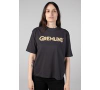 Noisy May x Gremlins - Karla Halloween Obsidian - T-Shirt - Grau - XS - 100% Bio-Baumwolle Grau XS