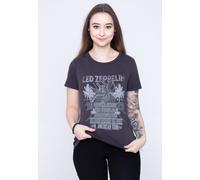 Noisy May x Led Zeppelin - Nate Washed Black - T-Shirt - Schwarz - M - 100% Baumwolle Schwarz M