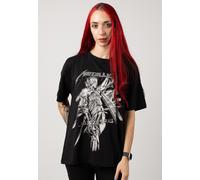 Noisy May x Metallica - Ida Black Justice - T-Shirt - Schwarz - S - 100% Baumwolle,Jersey Schwarz S