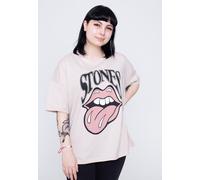 Noisy May x The Rolling Stones - Ida Chateau Gray - T-Shirt - Grau - XS - 100% Baumwolle Grau XS