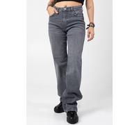 Noisy May - Yolanda Dark Grey Denim Grey - Jeans - Grau - W27 / L30 - 99% Baumwolle, 1% Elastan Grau W27 / L30